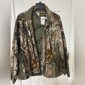 ScentLok Men’s Camo Hunting Jacket REALTREE / Scent Control – Size Large